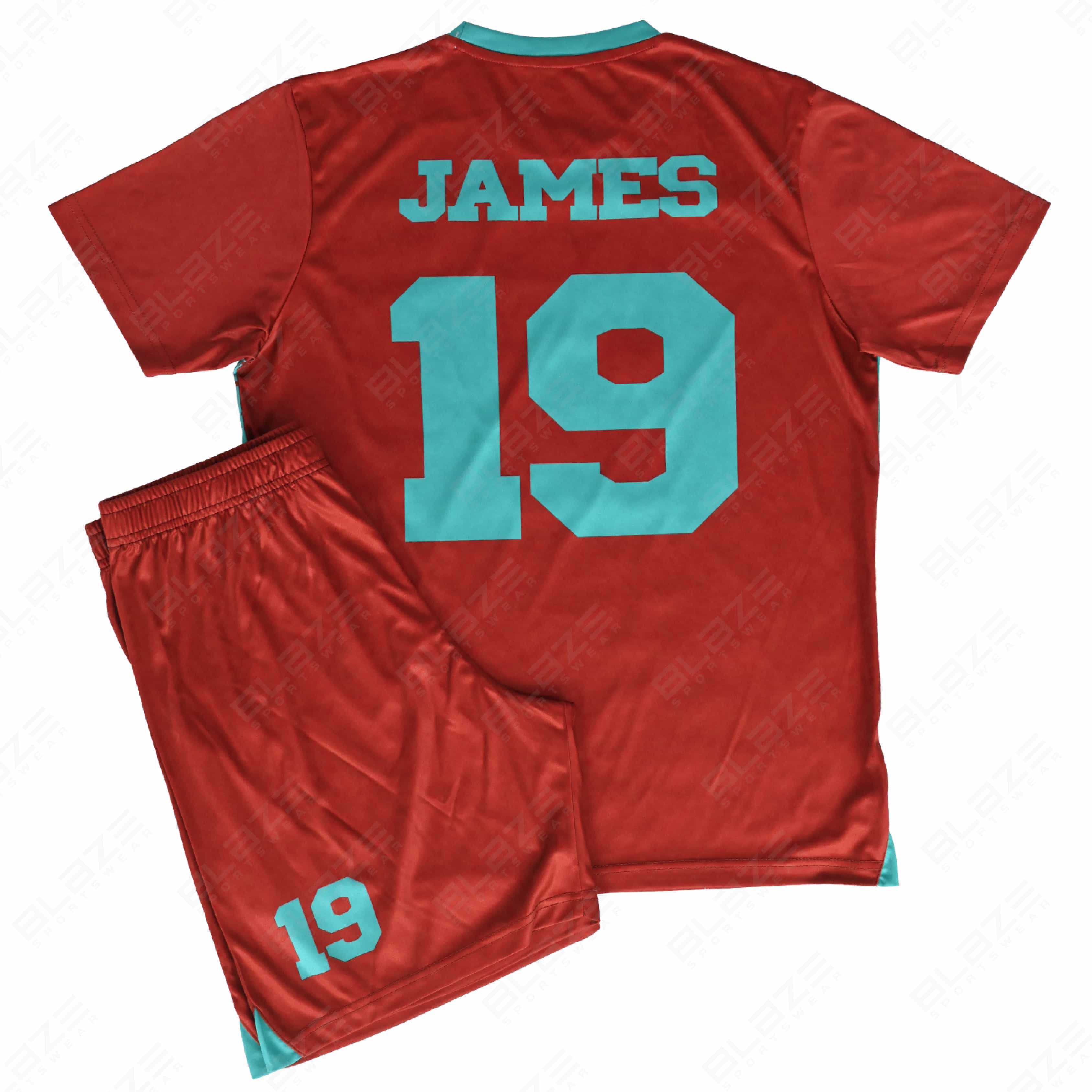 Lightweight soccer wear crafted from 100% polyester featuring digital printing for best performance