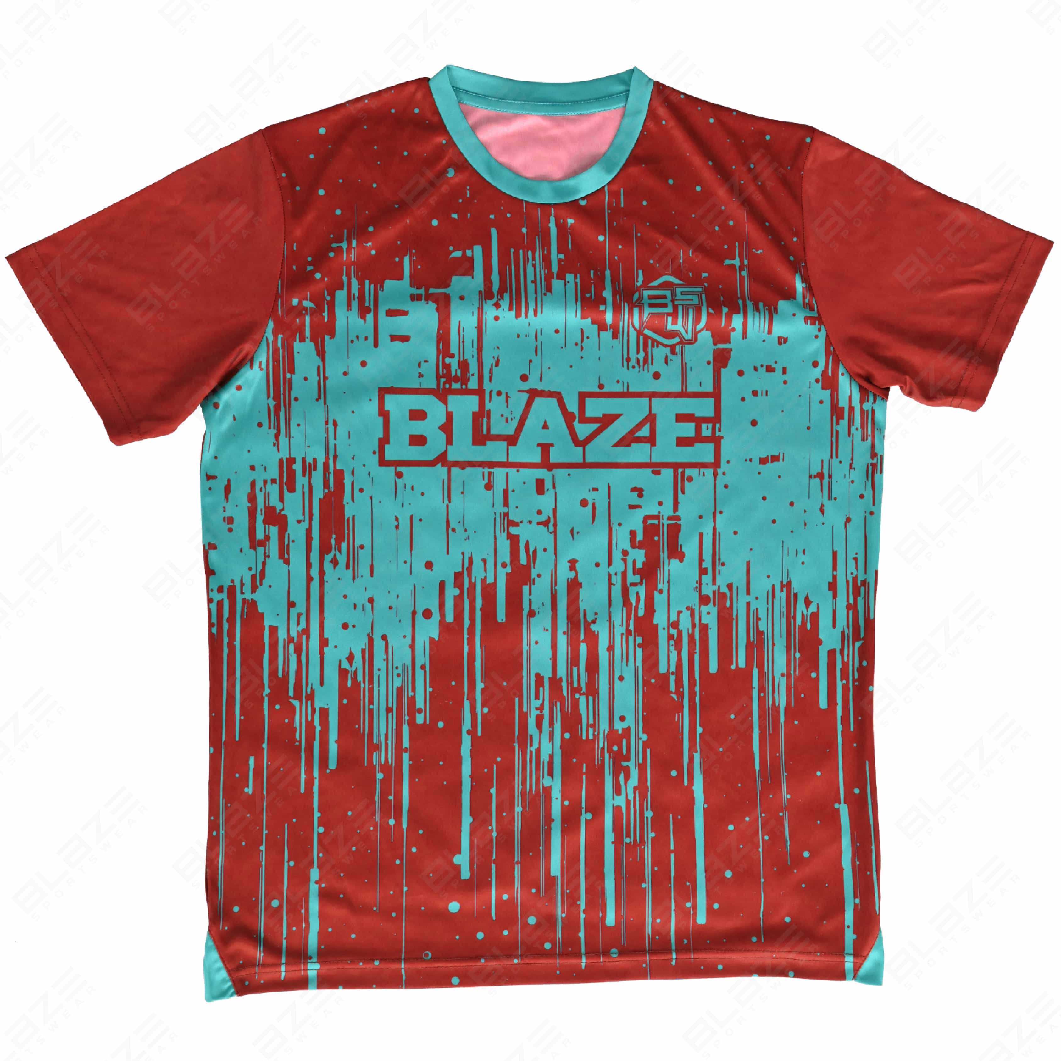 Lightweight soccer wear crafted from 100% polyester featuring digital printing for best performance - view 8