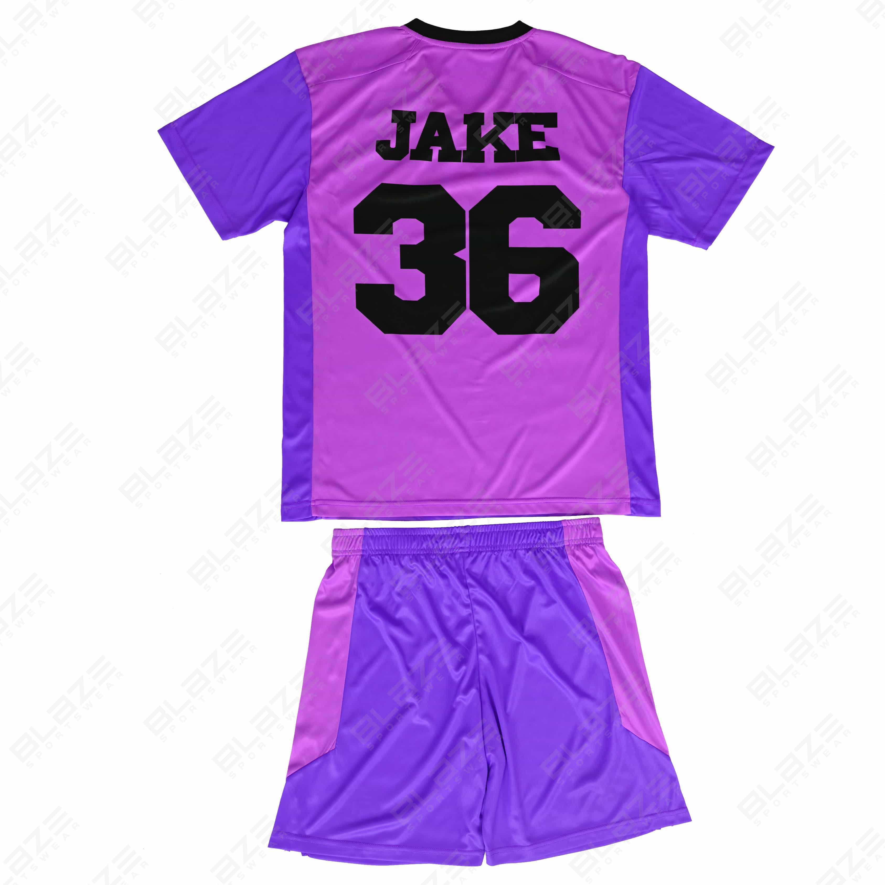Custom lightweight soccer set made from 100% polyester with digital printing for optimal performance - view 6