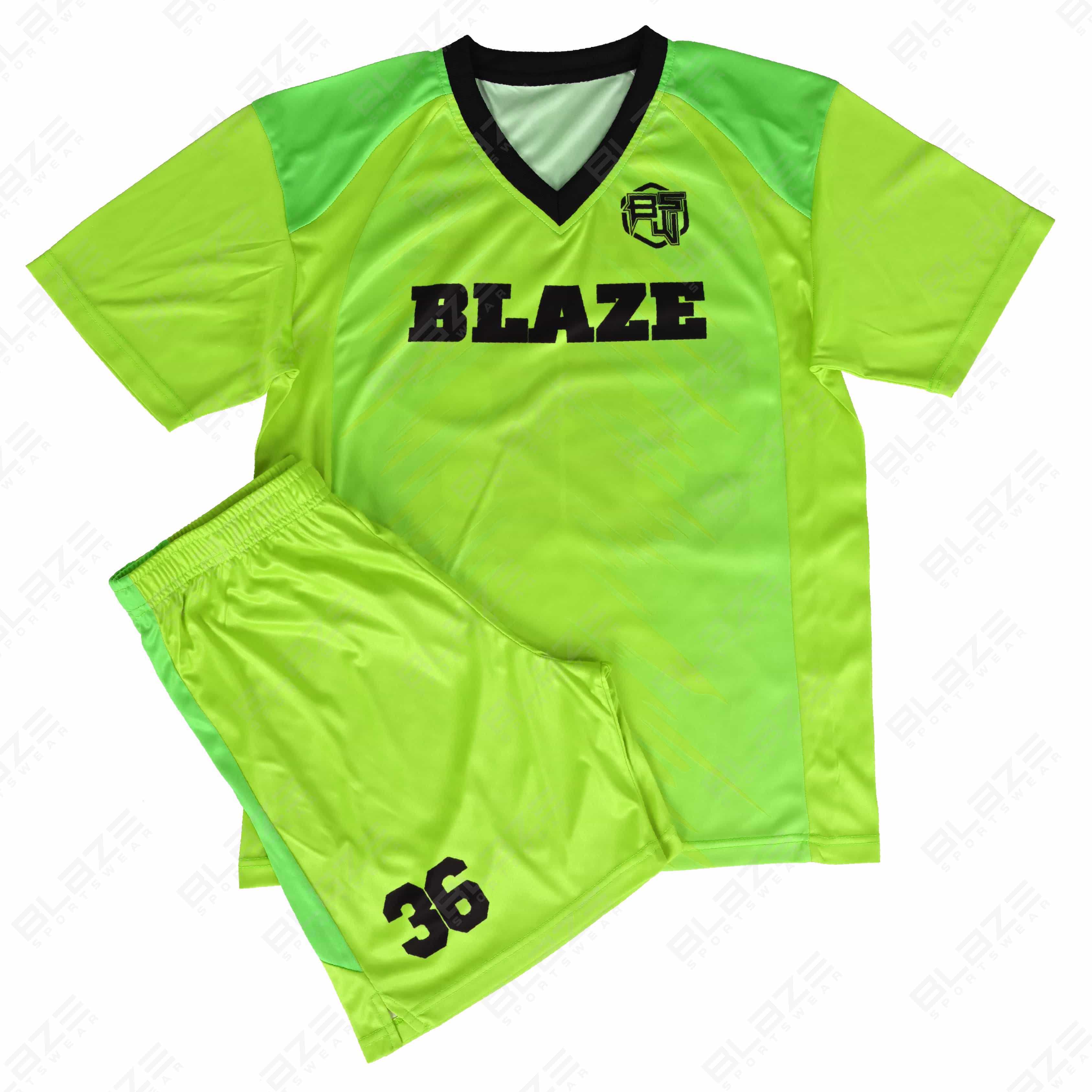 Custom Lightweight soccer sets in 100% polyester Crafted with digital print for optimal performance.