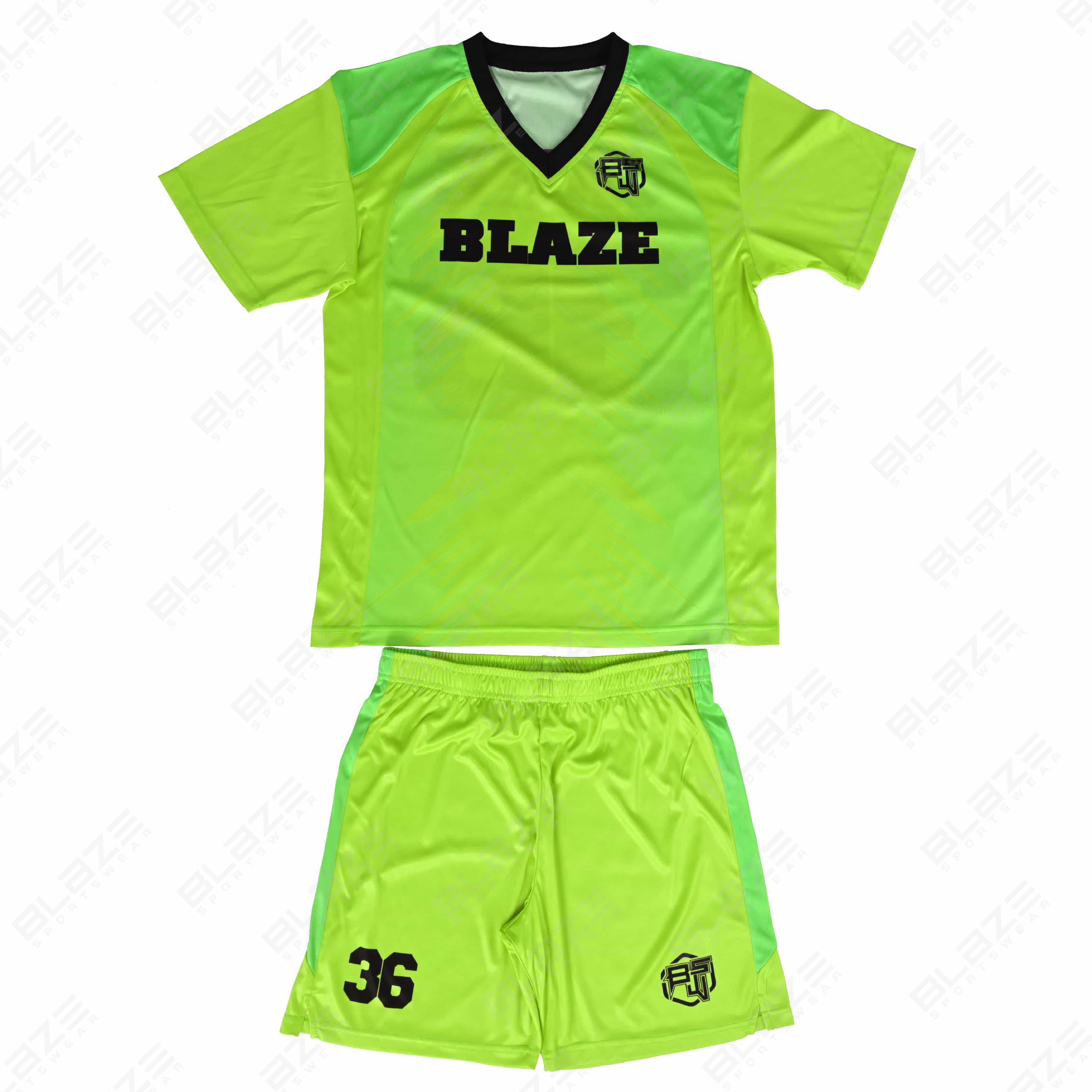 Custom Lightweight soccer sets in 100% polyester Crafted with digital print for optimal performance. - view 6