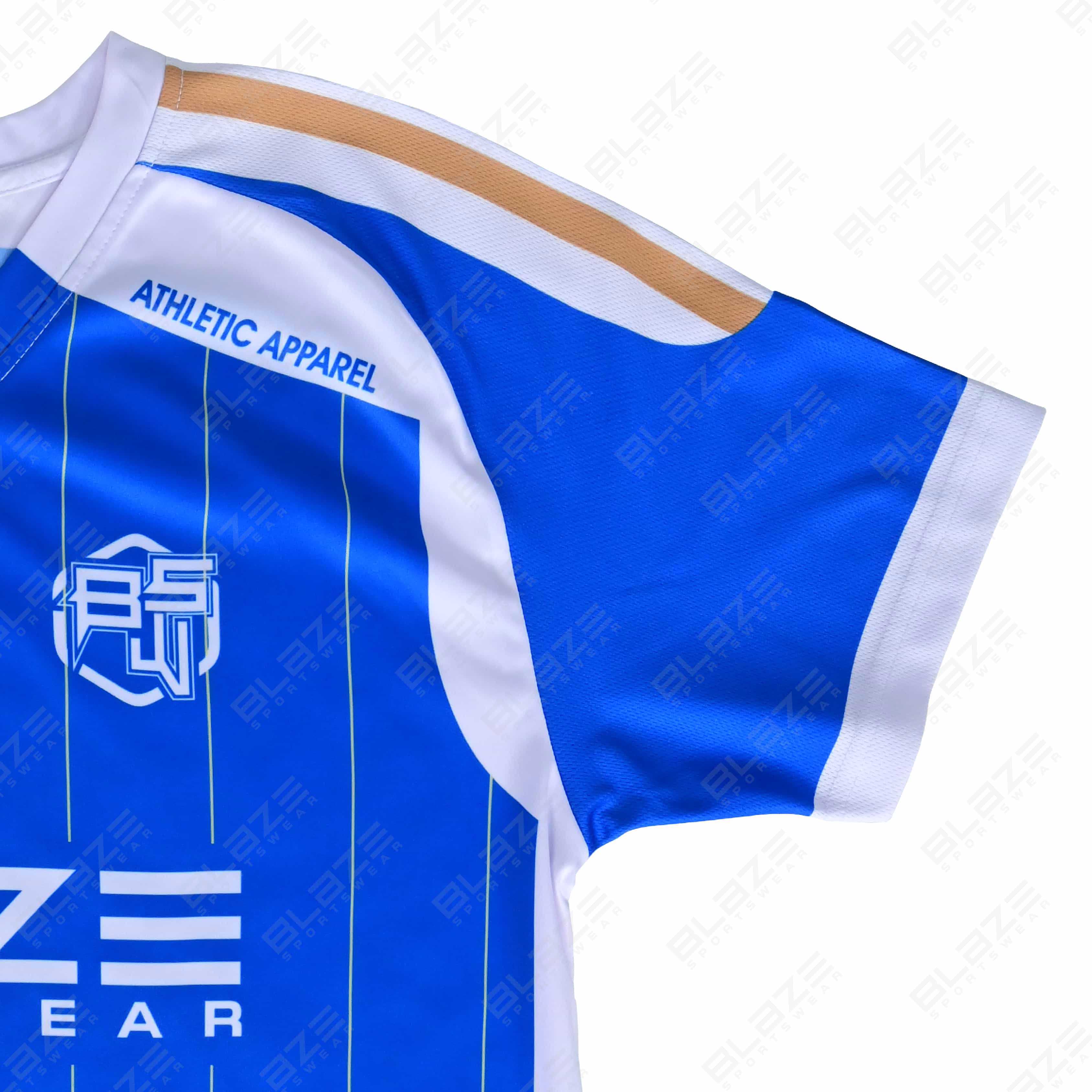  Custom 100% polyester lightweight soccer jersey made with digital printing for optimal performance. - view 3
