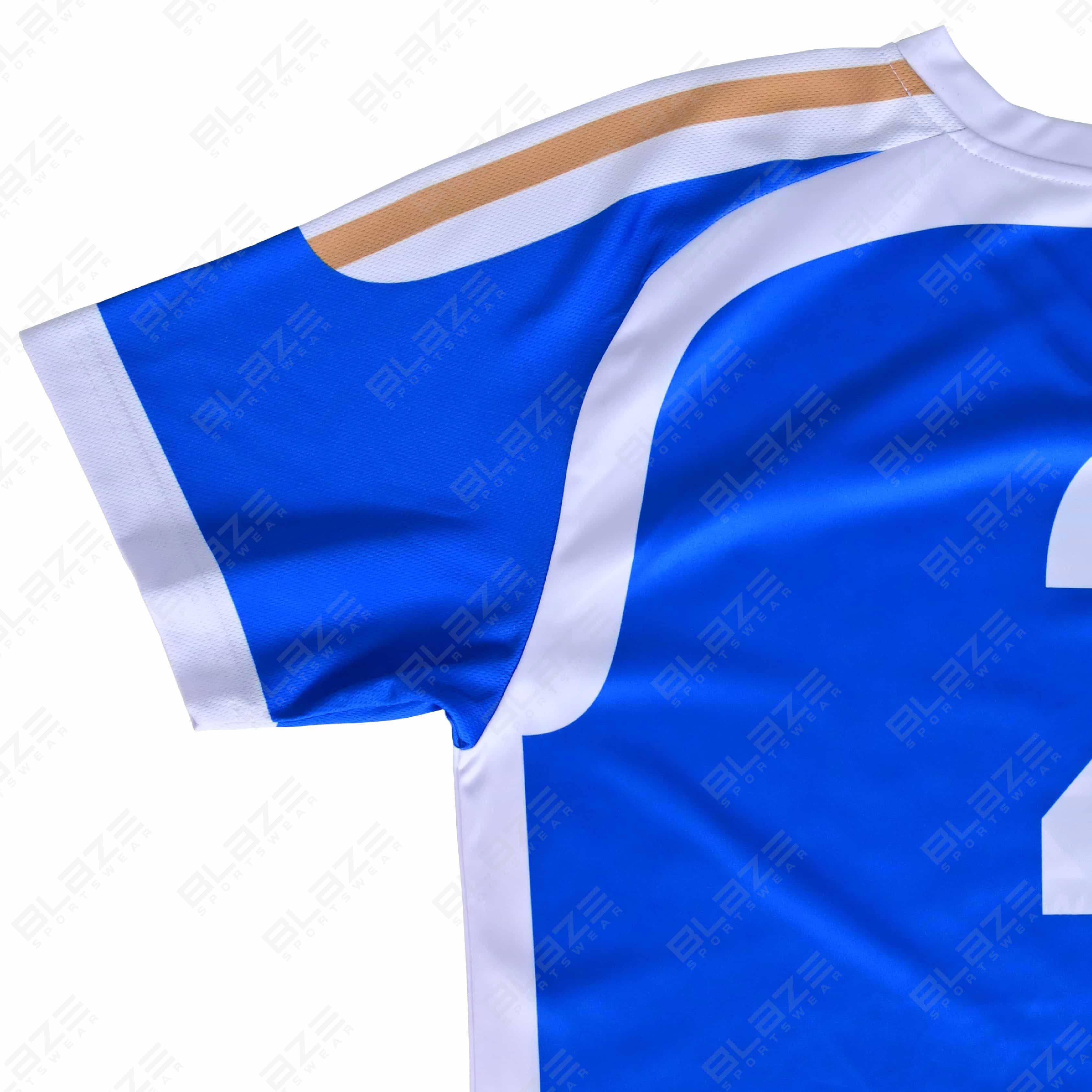  Custom 100% polyester lightweight soccer jersey made with digital printing for optimal performance. - view 6