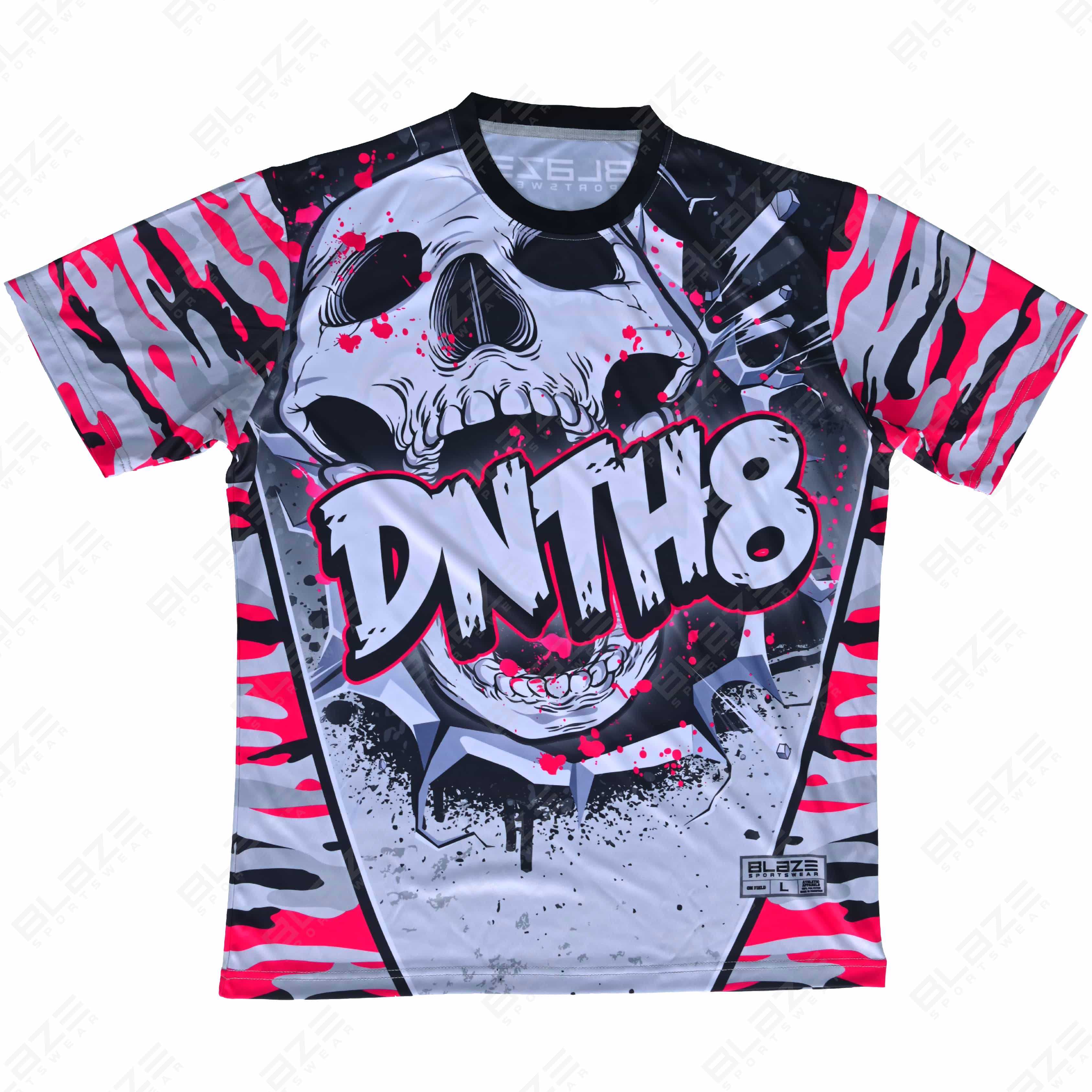  Custom 100% polyester lightweight soccer jersey made with digital printing for optimal performance. - view 7