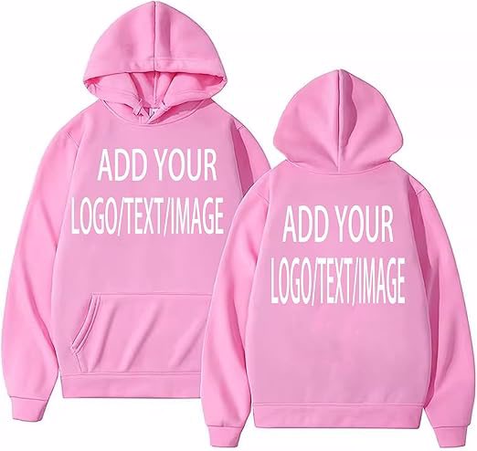 custom made hoodies with customer name and brand  - view 5