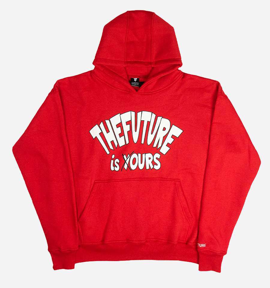 Customized OEM Men's hoodies digital printed pullovers oversized drop shoulder hip hop streetwear - view 3