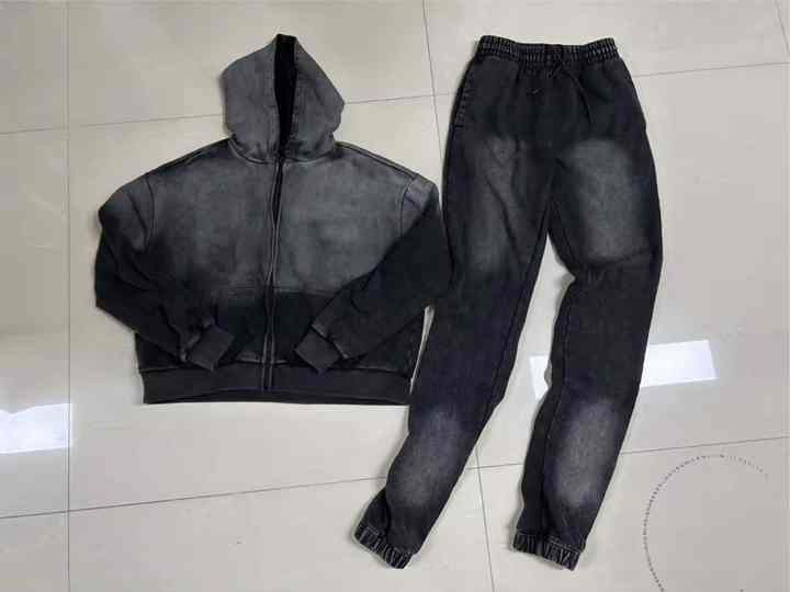Acid Wash Vintage Trousers