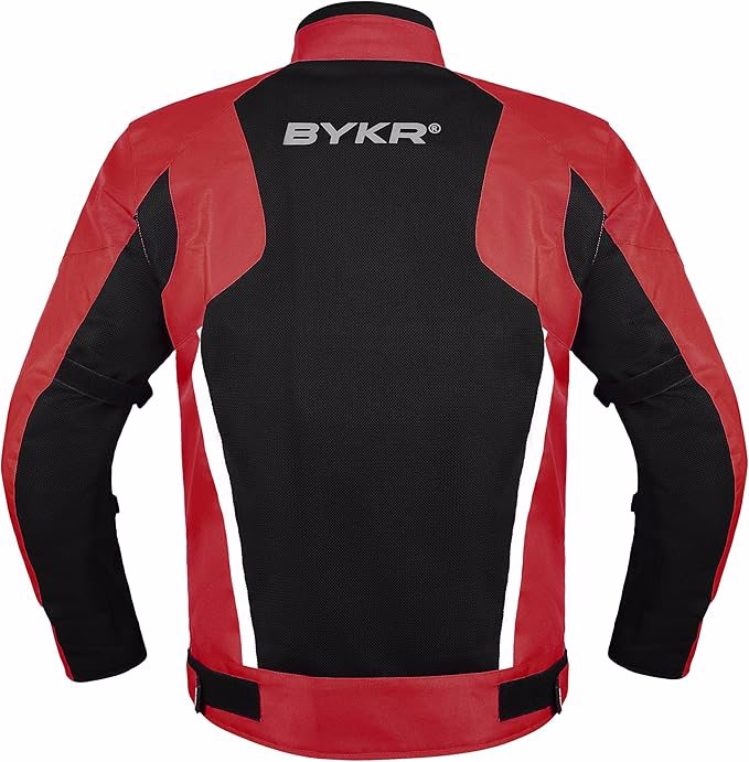 Mesh Motorcycle Jacket For Men Dual Sports Adventure Breathable Riding Protective Motorbike Jackets  - view 3