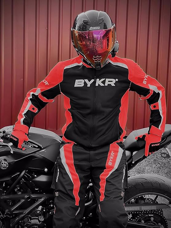 Mesh Motorcycle Jacket For Men Dual Sports Adventure Breathable Riding Protective Motorbike Jackets  - view 4