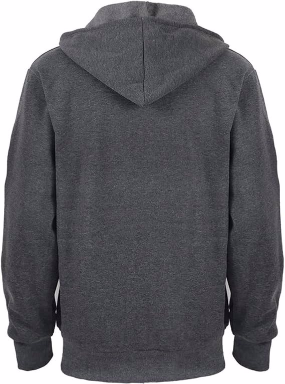 Fleece Hoodies for Men Zipper Lightweight Spring Long Sleeve Active Mens Jackets Sports Full Zip  - view 2
