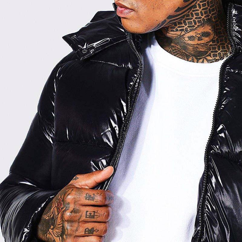 Wholesale Puffer Jacket Custom Logo OEM Printed High Quality - view 3