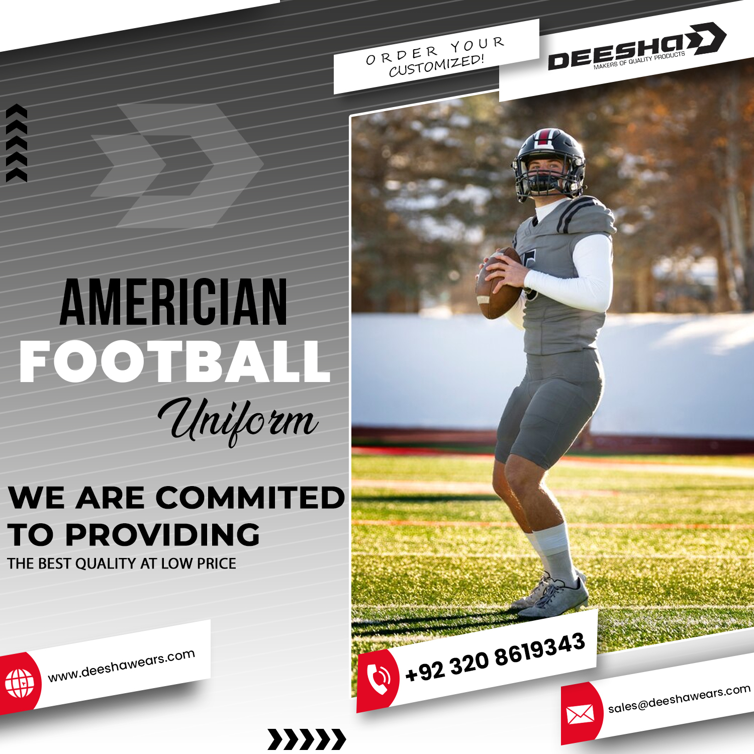 American Football Reversible Jerseys Vihings - view 3