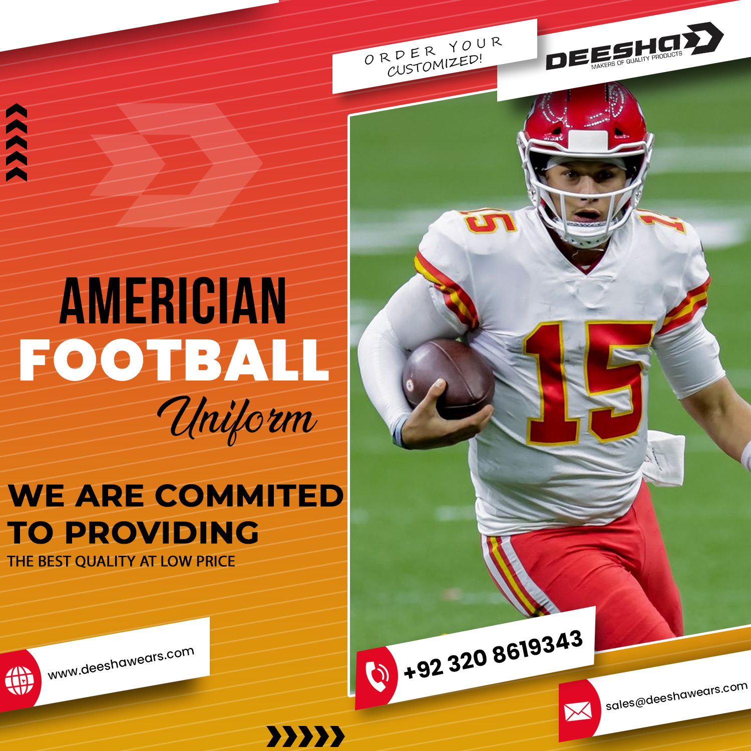 American Football Reversible Jerseys Vihings - view 8