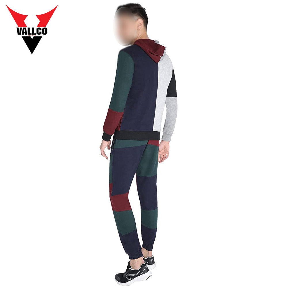 Multi Color Pullover Style Tracksuit For Autumn Jogging High Quality Lightweight Causal Tracksuits - view 2