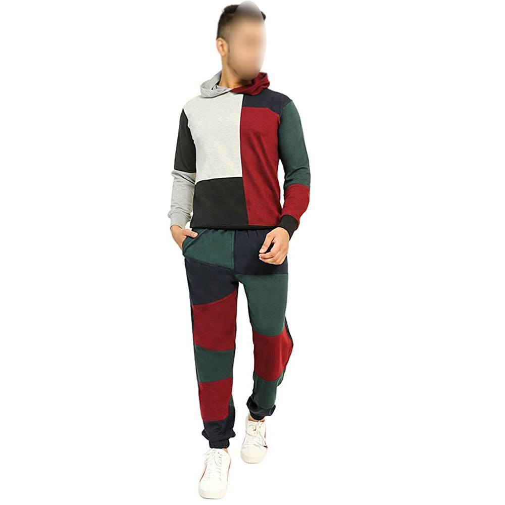 Multi Color Pullover Style Tracksuit For Autumn Jogging High Quality Lightweight Causal Tracksuits - view 5
