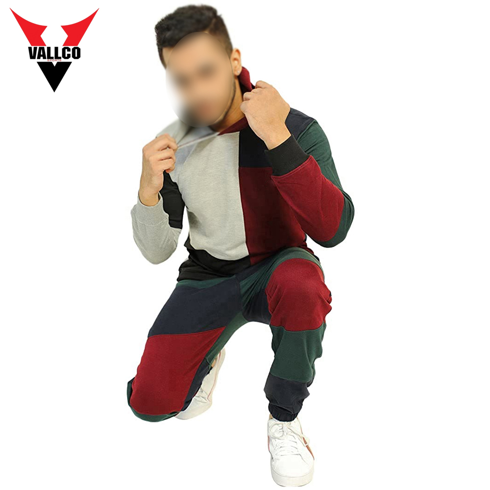 Multi Color Pullover Style Tracksuit For Autumn Jogging High Quality Lightweight Causal Tracksuits - view 8