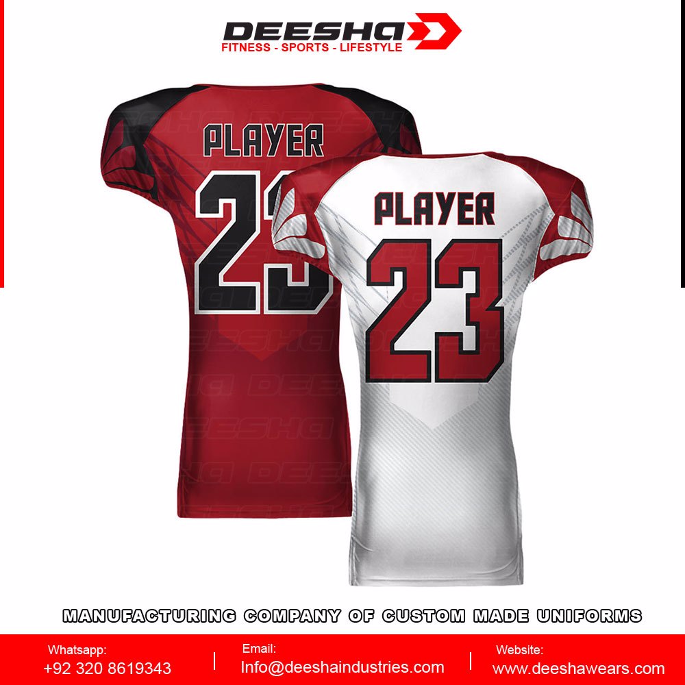American Football Reversible Jerseys Red & White Ravens - view 7