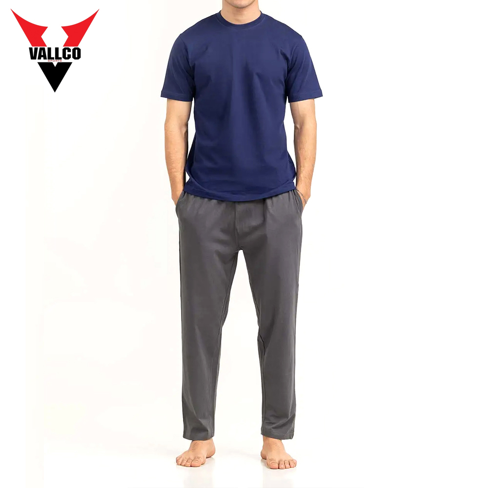 Half Sleeves Style High Quality Lightweight 100% Cotton Best Solid Blue Color Causal Wear T-Shirts - view 5