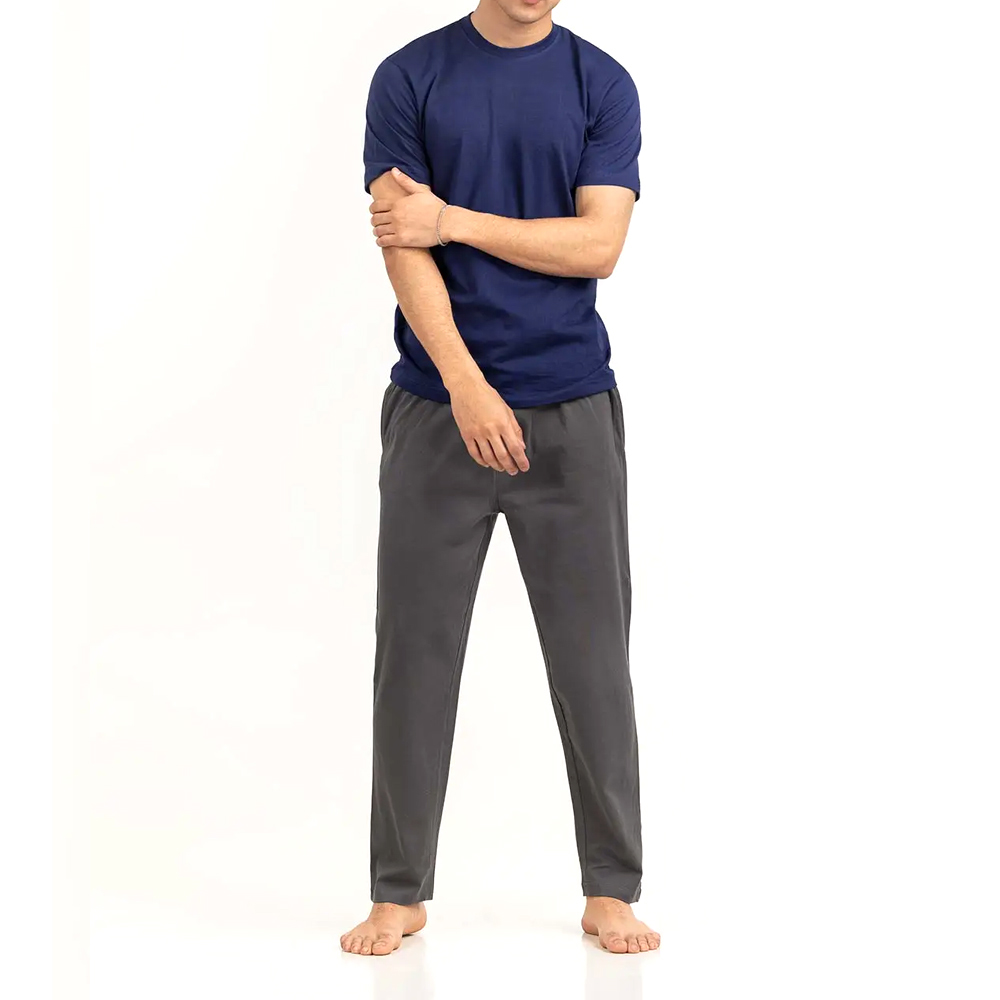 Half Sleeves Style High Quality Lightweight 100% Cotton Best Solid Blue Color Causal Wear T-Shirts - view 7