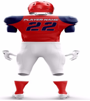 American Football Uniforms Wear Team Sports Customized Colors - view 2