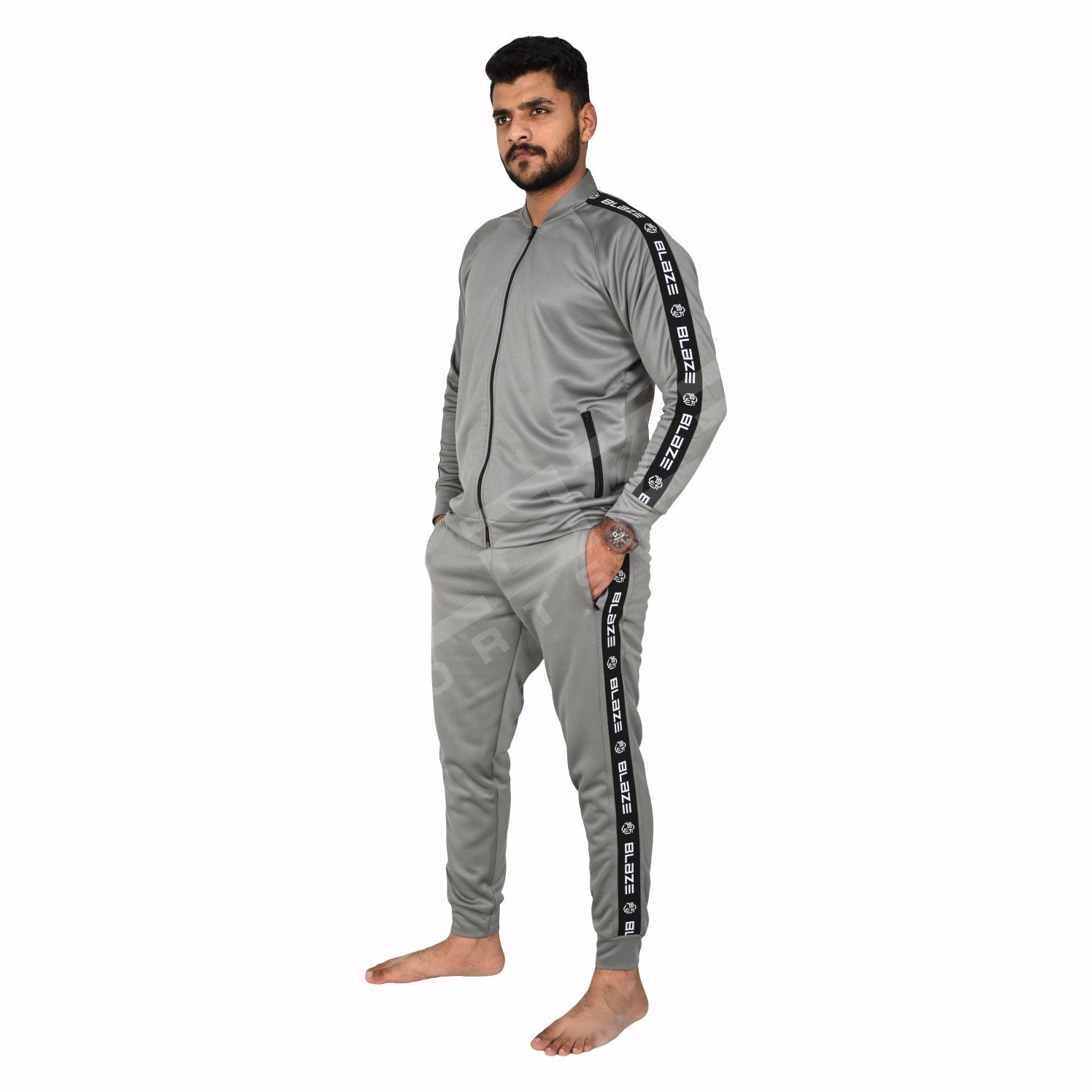 New Men Tracksuits Hooded Solid Color tracksuit and Autumn Winter Pullover Joggers Trousers50
