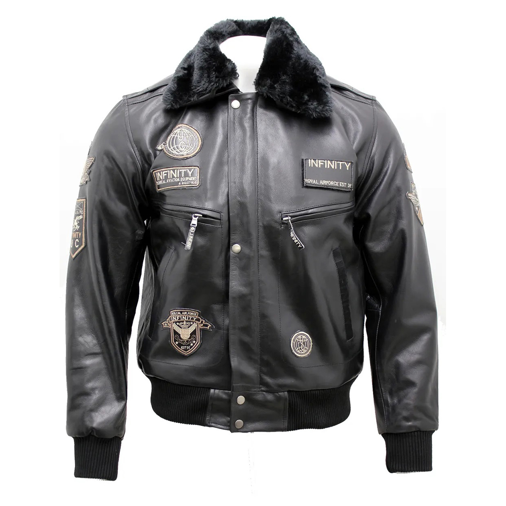 Leather Jacket for Men - view 3
