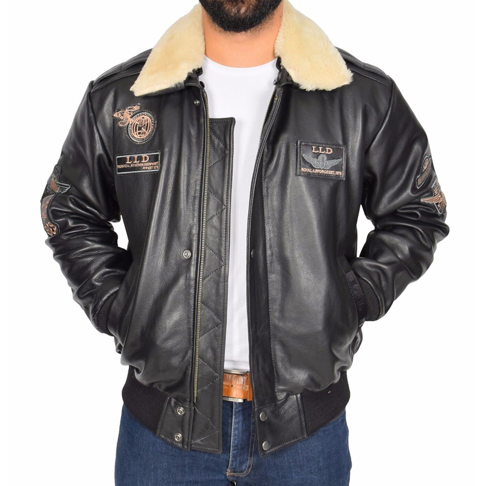 Leather Jacket for Men - view 4