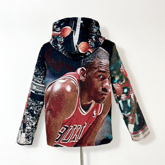 Perfection Supply Custom Tapestry Hoodie Woven Tapestry Hoodie with Double Hood