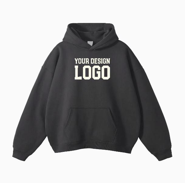  Custom  Cotton Fleece  Thick French Terry Pullover Sweatshirts Unisex Heavyweight 