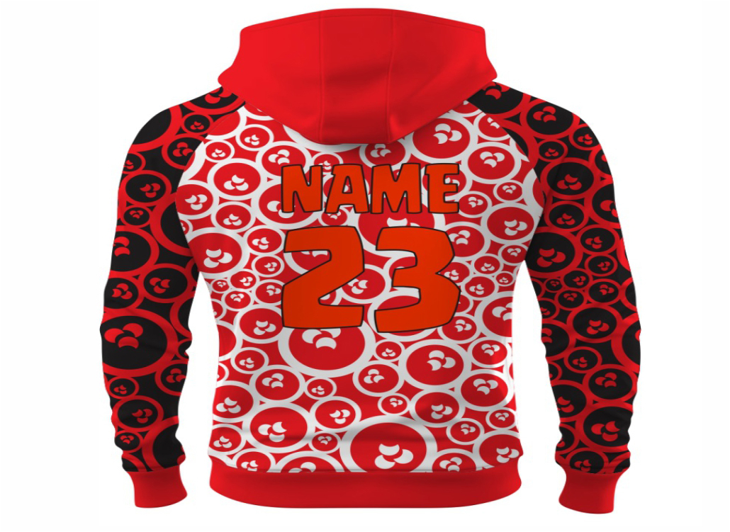 Custom Fleece Hoodie Sublimation Casual with Customize Design and Sublimation Printing. - view 25