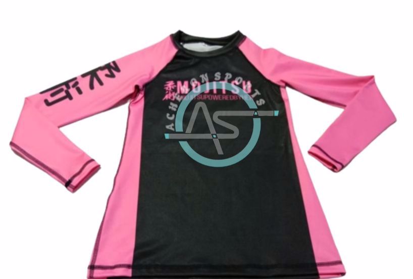 MMA/BJJ Rash Guard Custom Sublimation for Fighters Instructors Combat Sports For Clubs-Fighting - view 2
