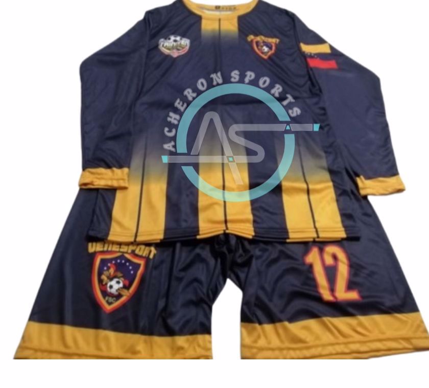 Men’s Soccer Uniform Jersey Suit Custom Logo Training Club Youth Sublimation Team Uniform - view 3