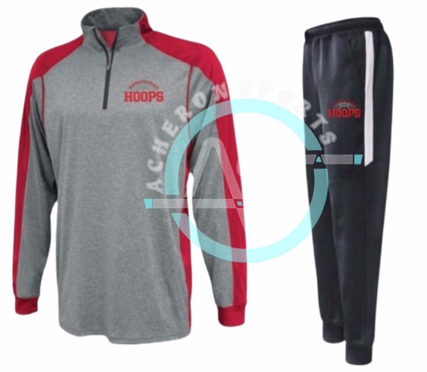 High-Quality Men’s Tracksuit Made of Polyester fleece With Customised Designs Logo - view 2
