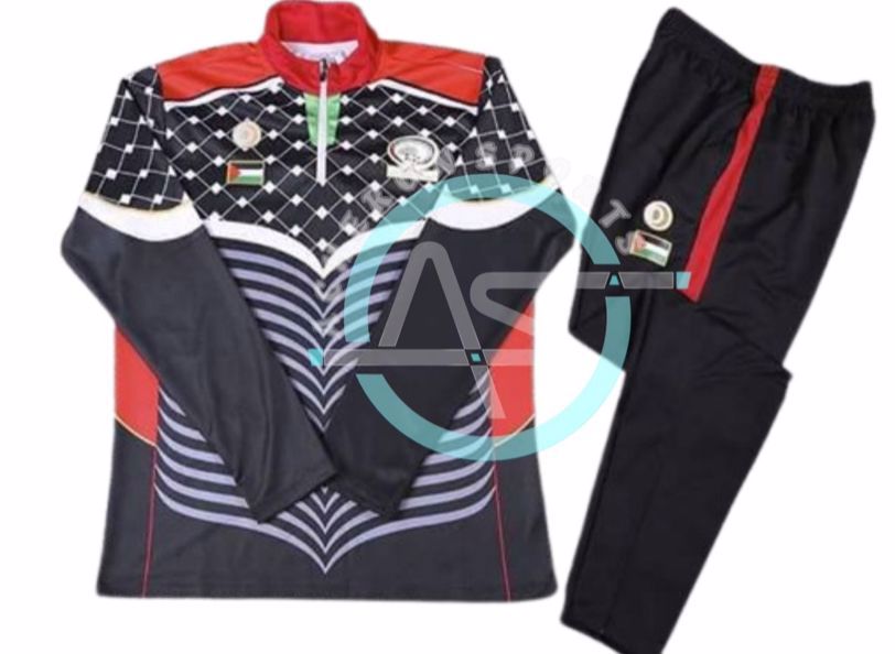 High-Quality Men’s Tracksuit Made of Polyester fleece With Customised Designs Logo - view 3