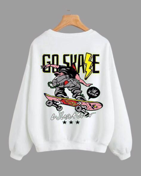 Printed Winter Sweatshirt - view 3