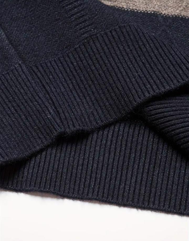 Men's knit sweater, Casual Round Neck Pullover