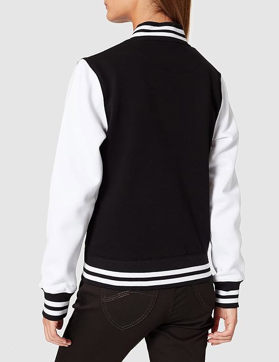 Women's Ladies Sweat College Jacket Varsity - view 2