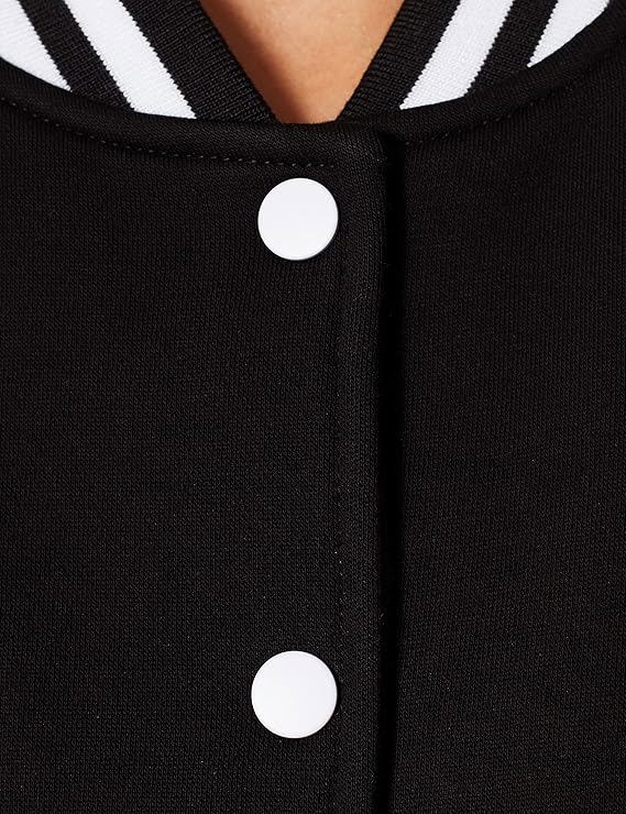 Women's Ladies Sweat College Jacket Varsity - view 3