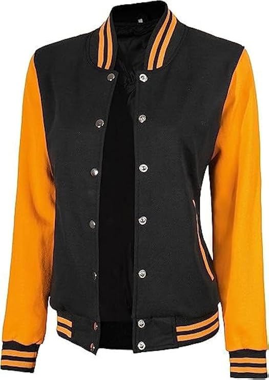 Mens Varsity College Jacket Baseball Bomber Jacket Vintage Sweatshirt Casual Unisex Streetwear Coats - view 2