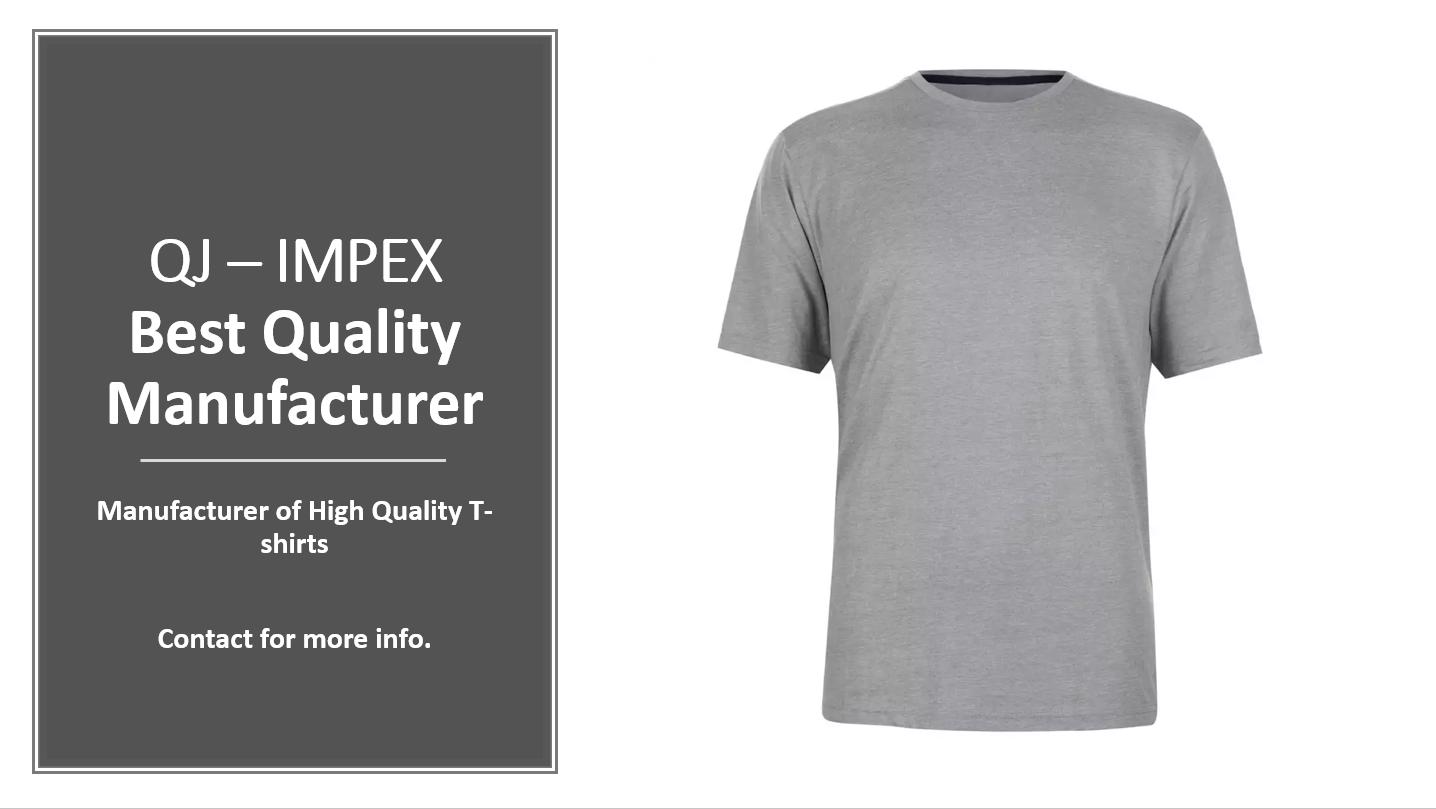 Top Quality Customized Logo Cotton Men's T-shirt - view 8