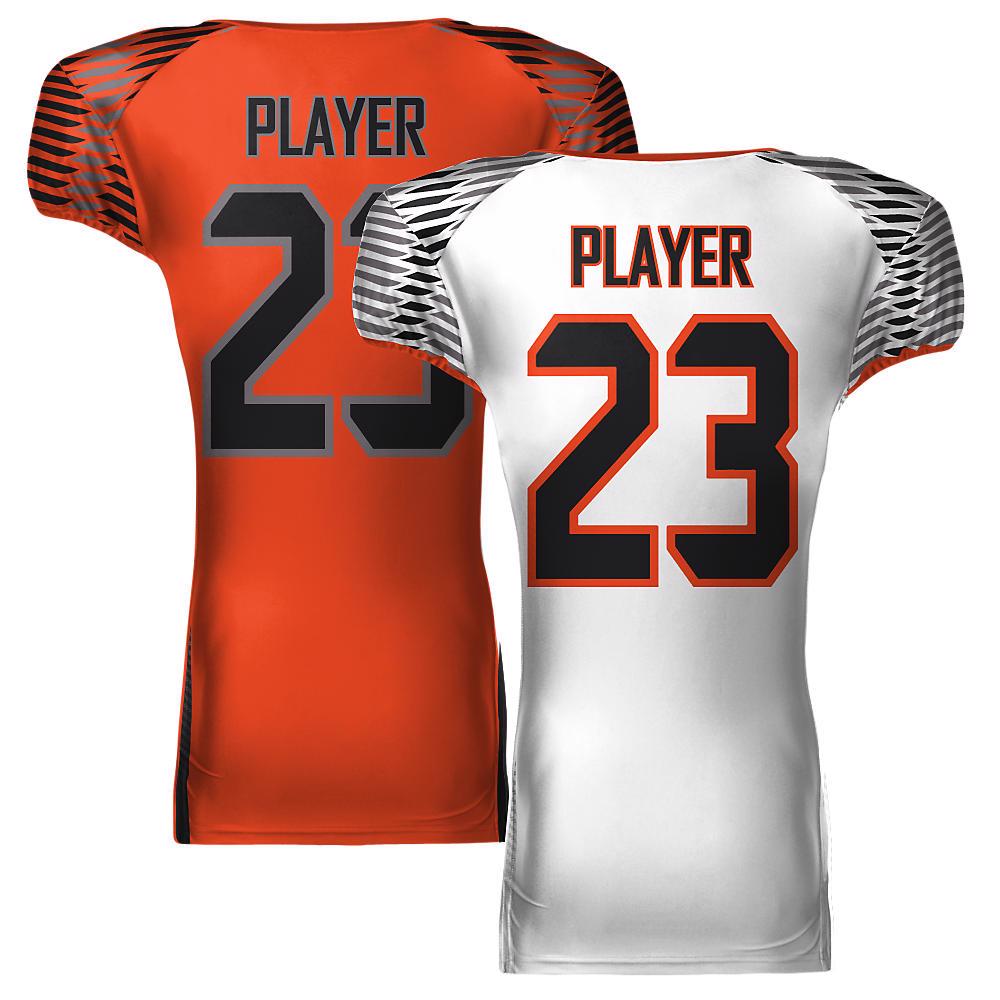 American Football Reversible Jerseys Orange & White Hawks - view 10