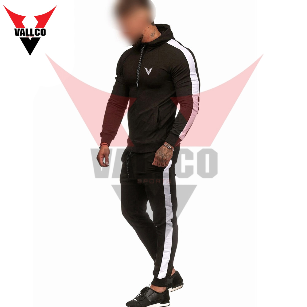 OEM Service Breathable Premium Quality Own Contrast Color Men Street Wear Tracksuits - view 8