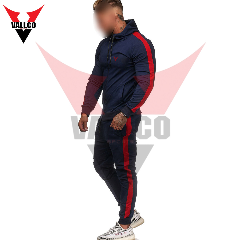OEM Service Breathable Premium Quality Own Contrast Color Men Street Wear Tracksuits - view 10