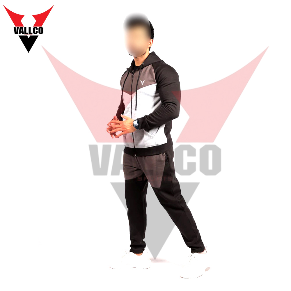 Full Zipper Highest Quality Two Tone Color Best Supplier Oem Service Comfortable Men Wear Tracksuits - view 10