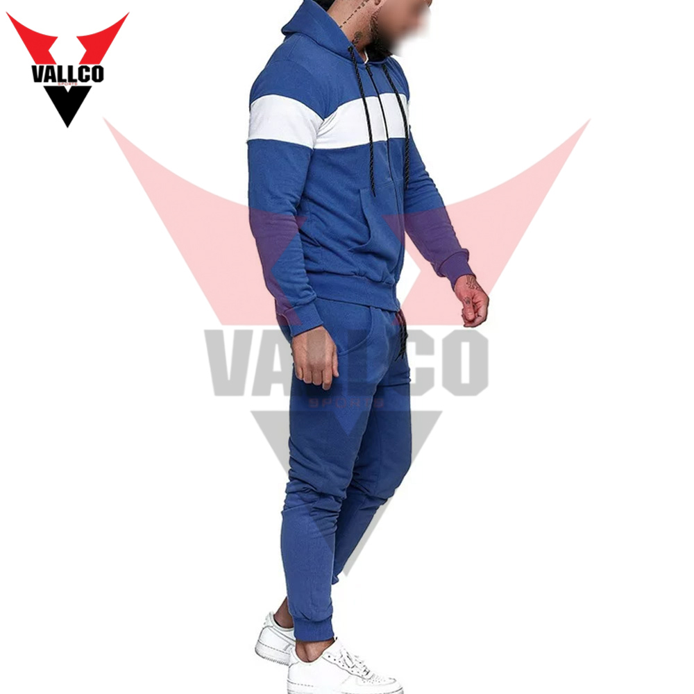 2 Pcs Set Full Zipper Style In One Solid Color Good Quality Slim Fit Outer Wear Men Tracksuits - view 7