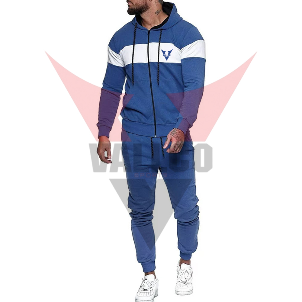 2 Pcs Set Full Zipper Style In One Solid Color Good Quality Slim Fit Outer Wear Men Tracksuits - view 9