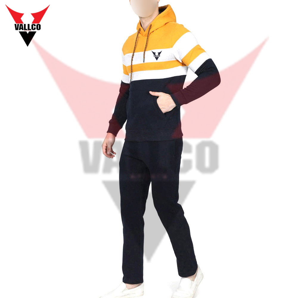 Yellow Black Color Good Quality Make Your Own Newest Style Comfortable Highest Men Tracksuits - view 14