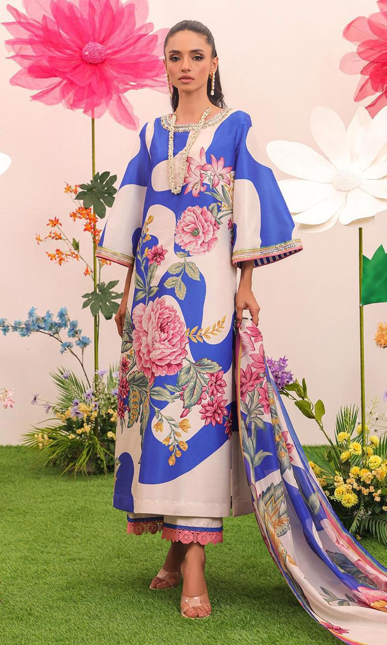 Silk Digital Print Co-Ord Sets - view 10