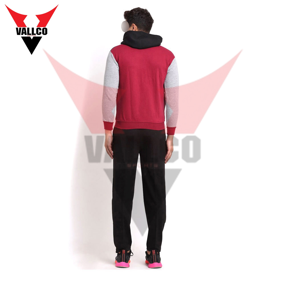 Pullover Style Customized Contrast Color Highland Quality With Best Price Men Tracksuits - view 15