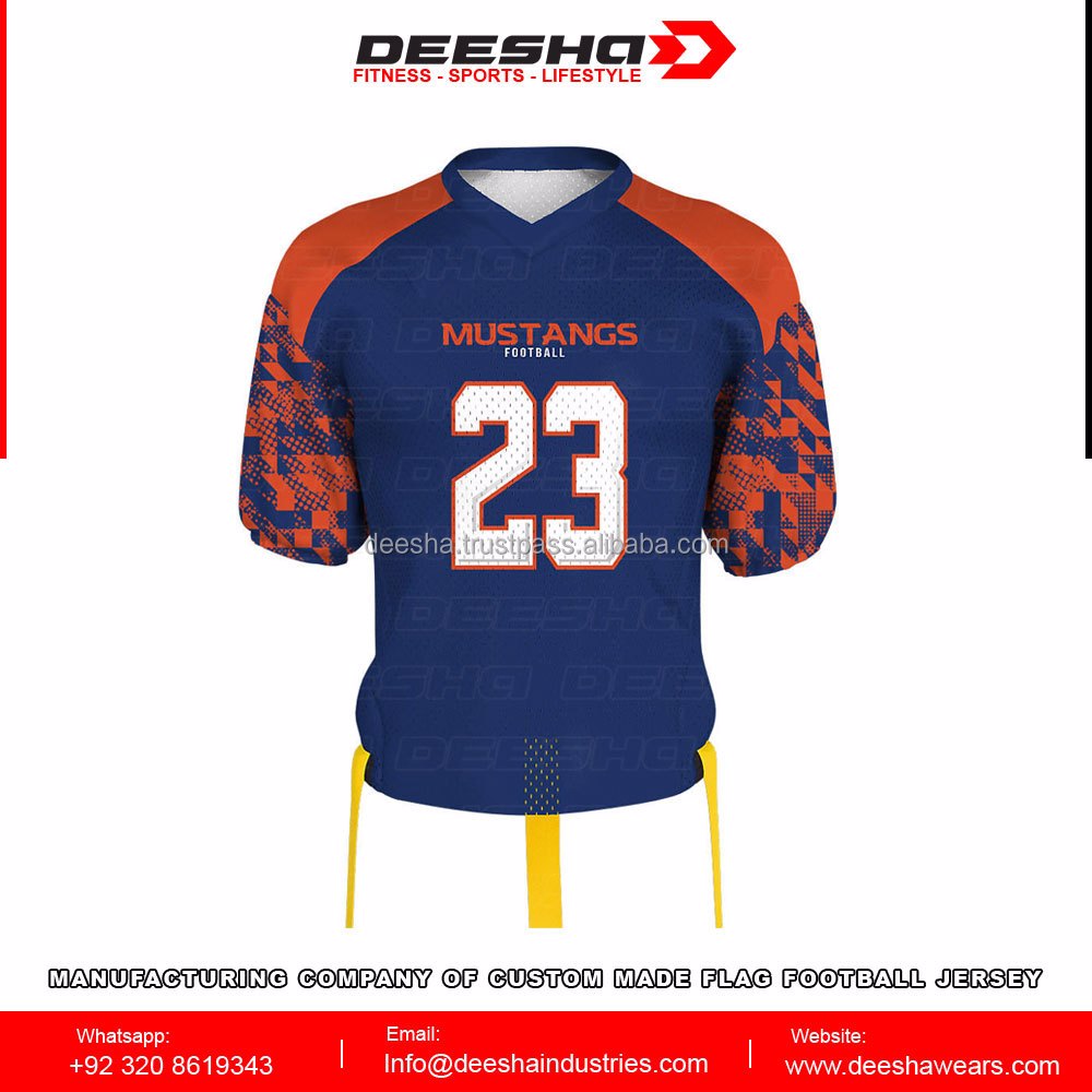 Flag Football Jersey Mustangs